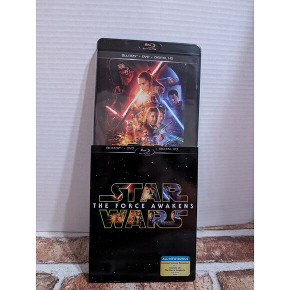 Star Wars: The Force Awakens (Blu-ray / DVD Combo, 2015) + Digital HD NEW SEALED - Picture 5 of 5
